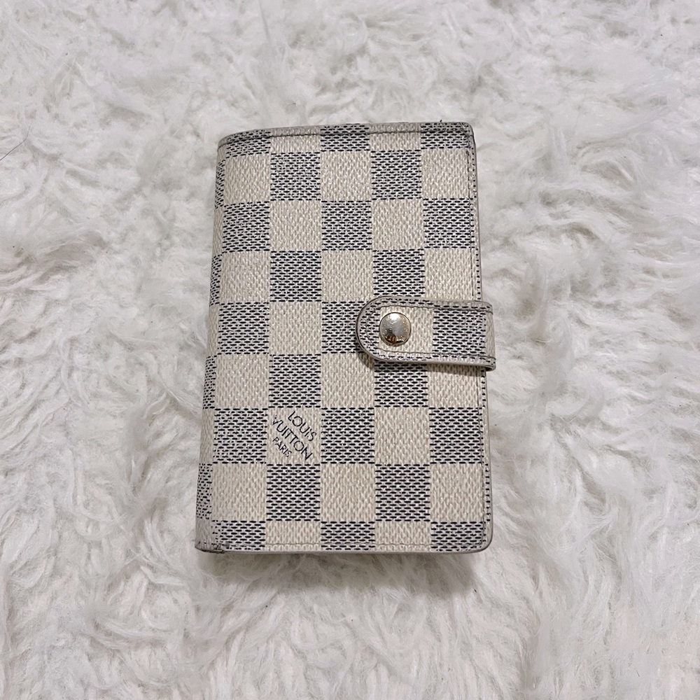 LOUIS VUITTON Eva Damien Azur Bi-fold Coin Wallet
